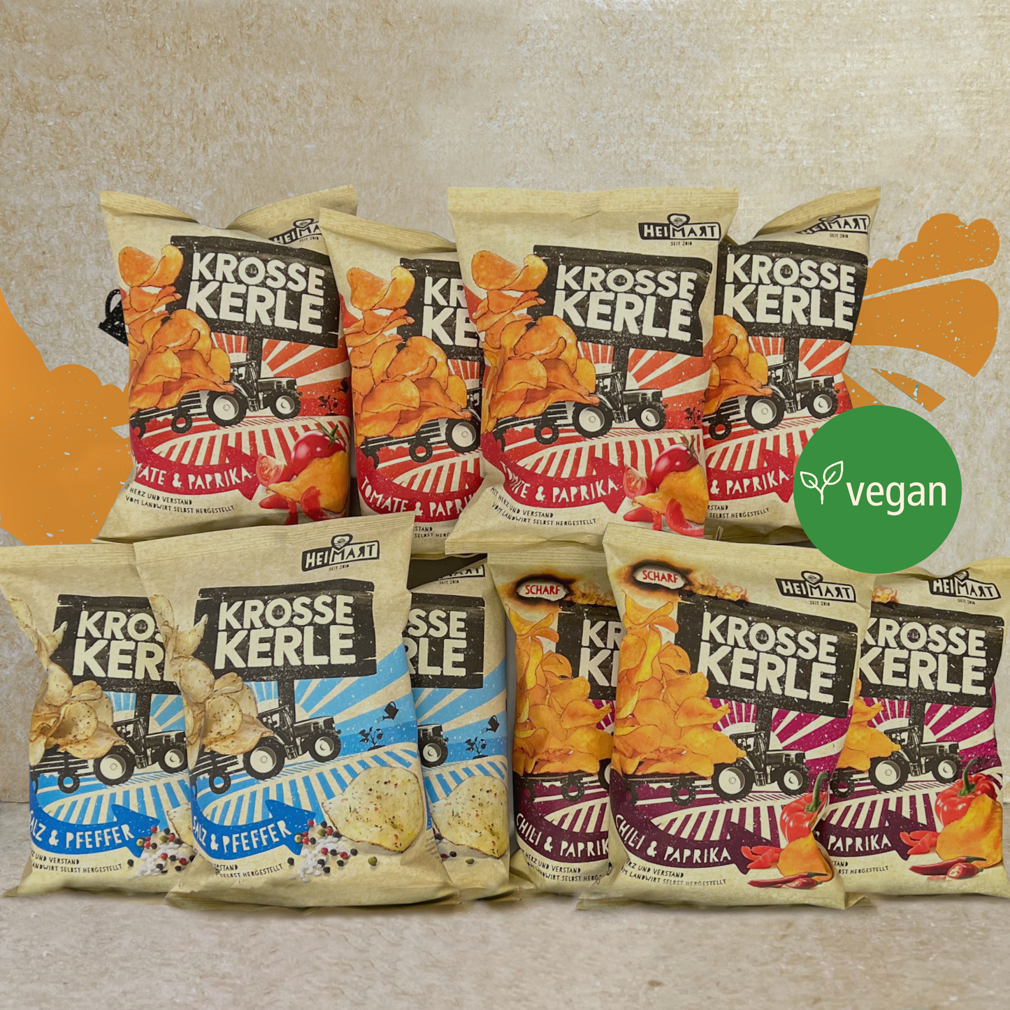 Vegane Sorten - 10er Box