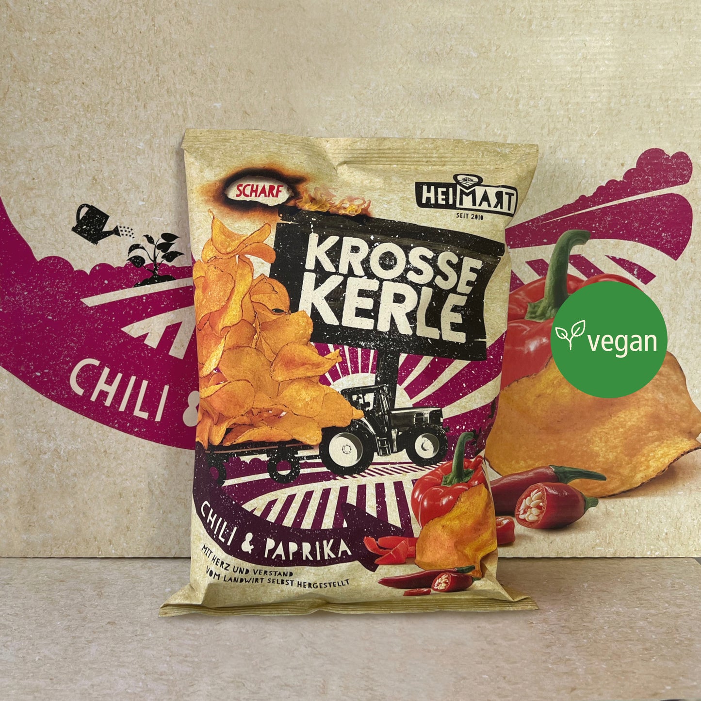 Krosse Kerle Chili & Paprika 115g