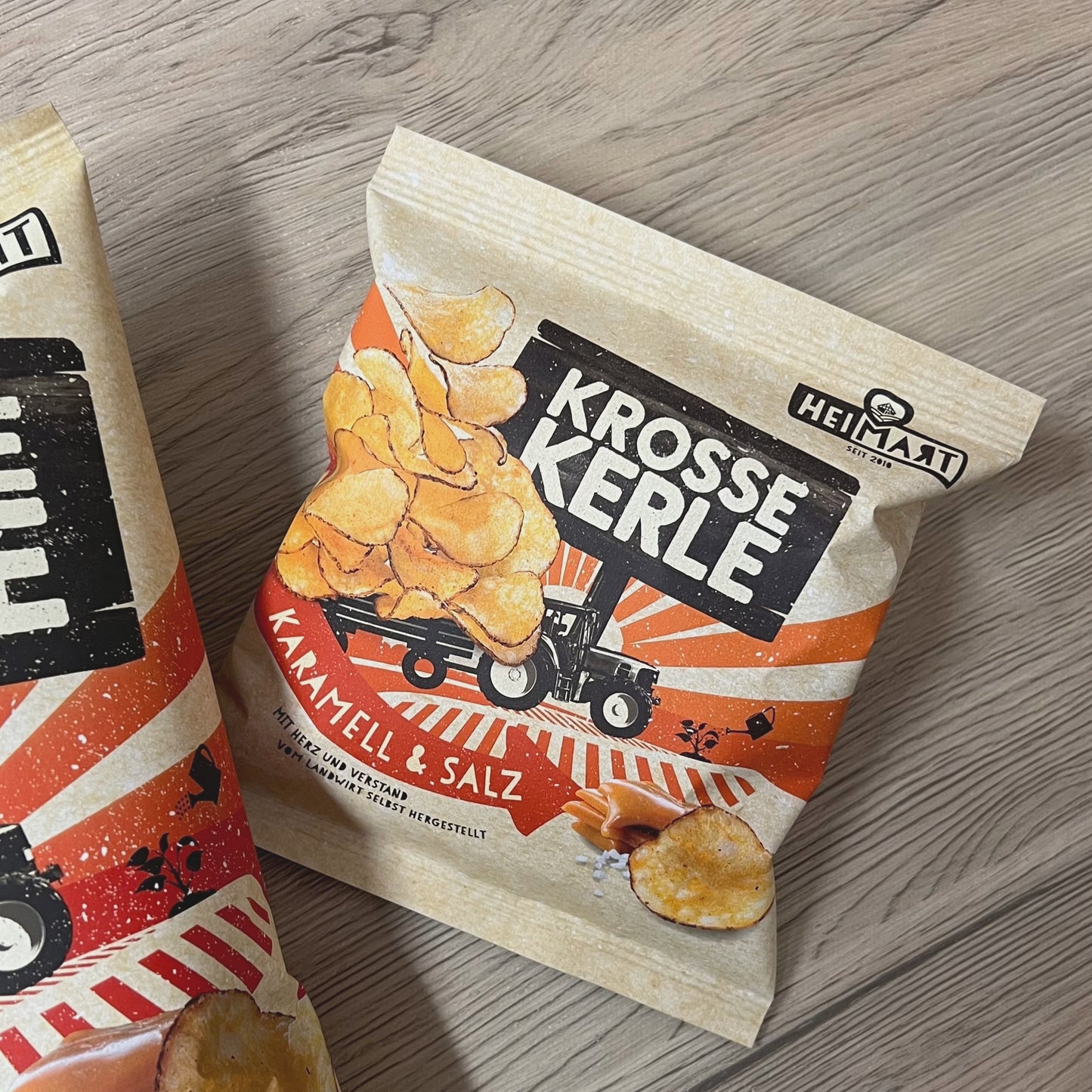 30 Krosse Kerle Mini Tüten Karamell & Salz (30x25g)