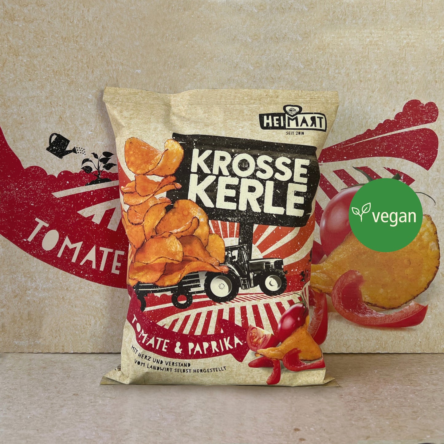 Krosse Kerle Tomate & Paprika 10x115g