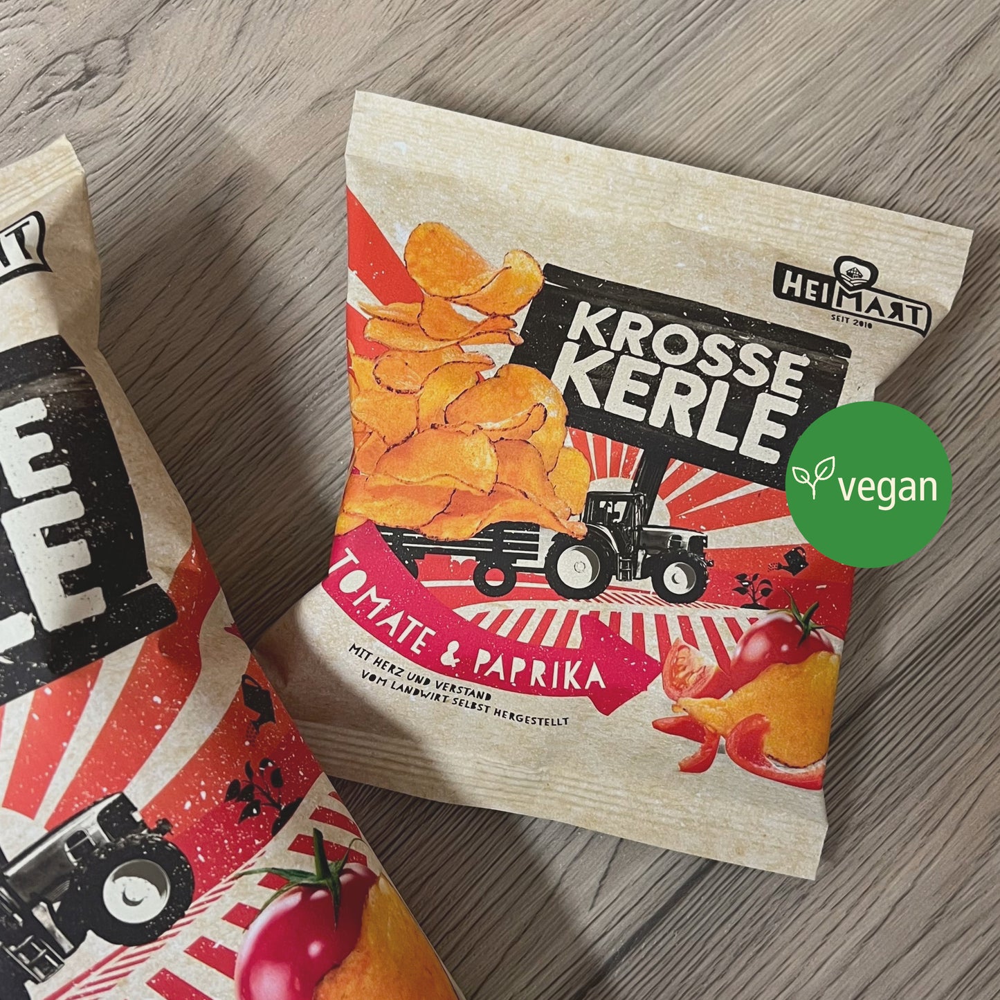 30 Krosse Kerle Mini Tüten Tomate & Paprika (30x25g)