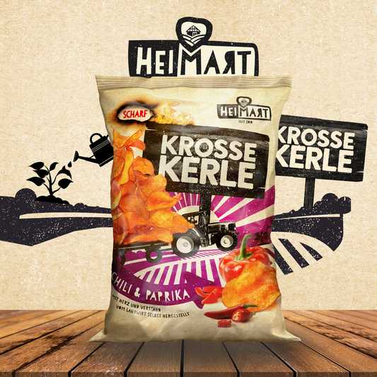 Krosse Kerle Chili & Paprika 115g