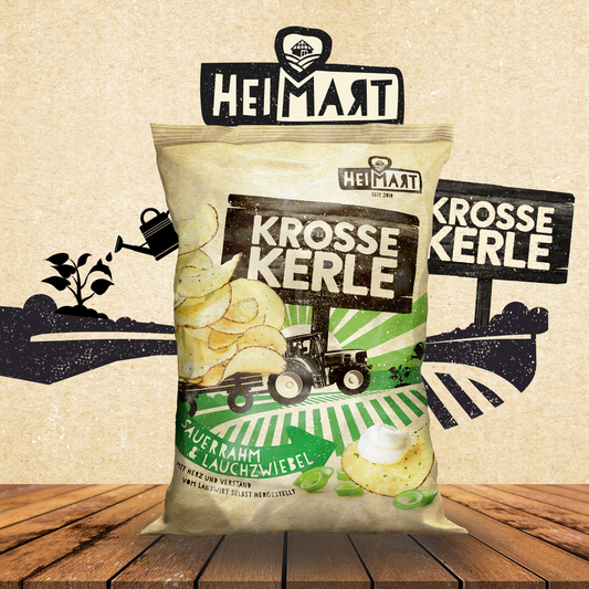 Krosse Kerle Sauerrahm & Lauchzwiebel 115g