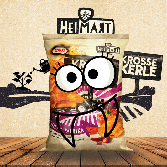 Krosse Kerle Chili & Paprika 115g