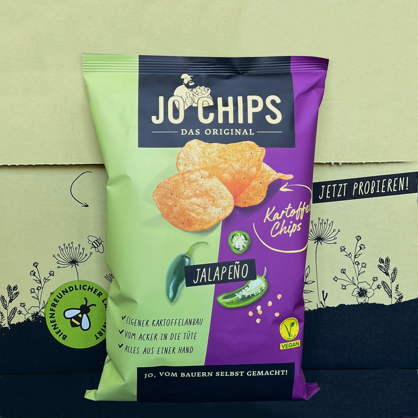 Jo Chips Original Jalapeño 150g