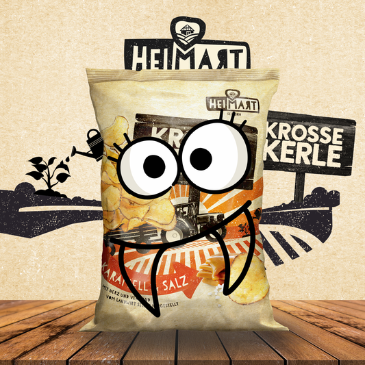 Krosse Kerle Karamell & Salz 115g