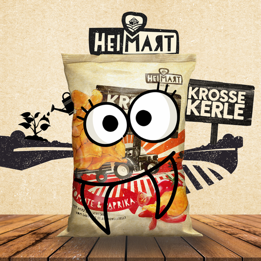 Krosse Kerle Tomate & Paprika 115g