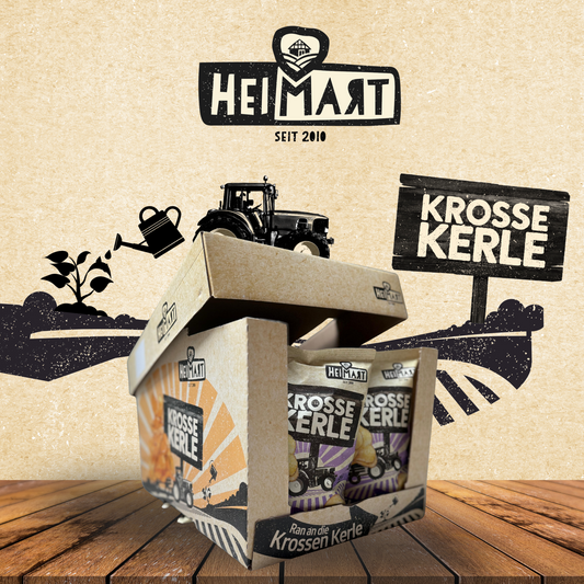 Krosse Kerle Butter & Knoblauch 10x115g