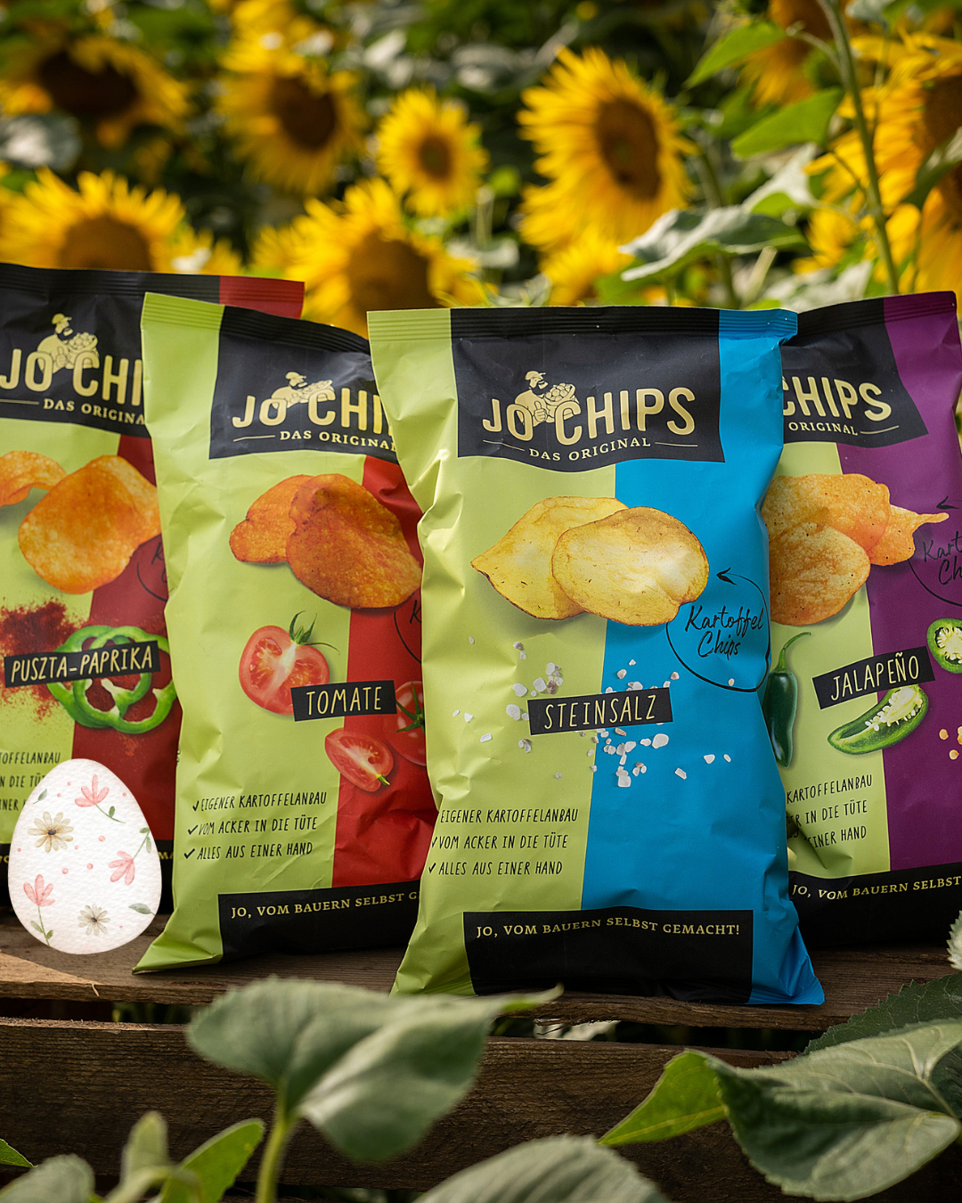 Jo Chips Original Mixbox 8x150g