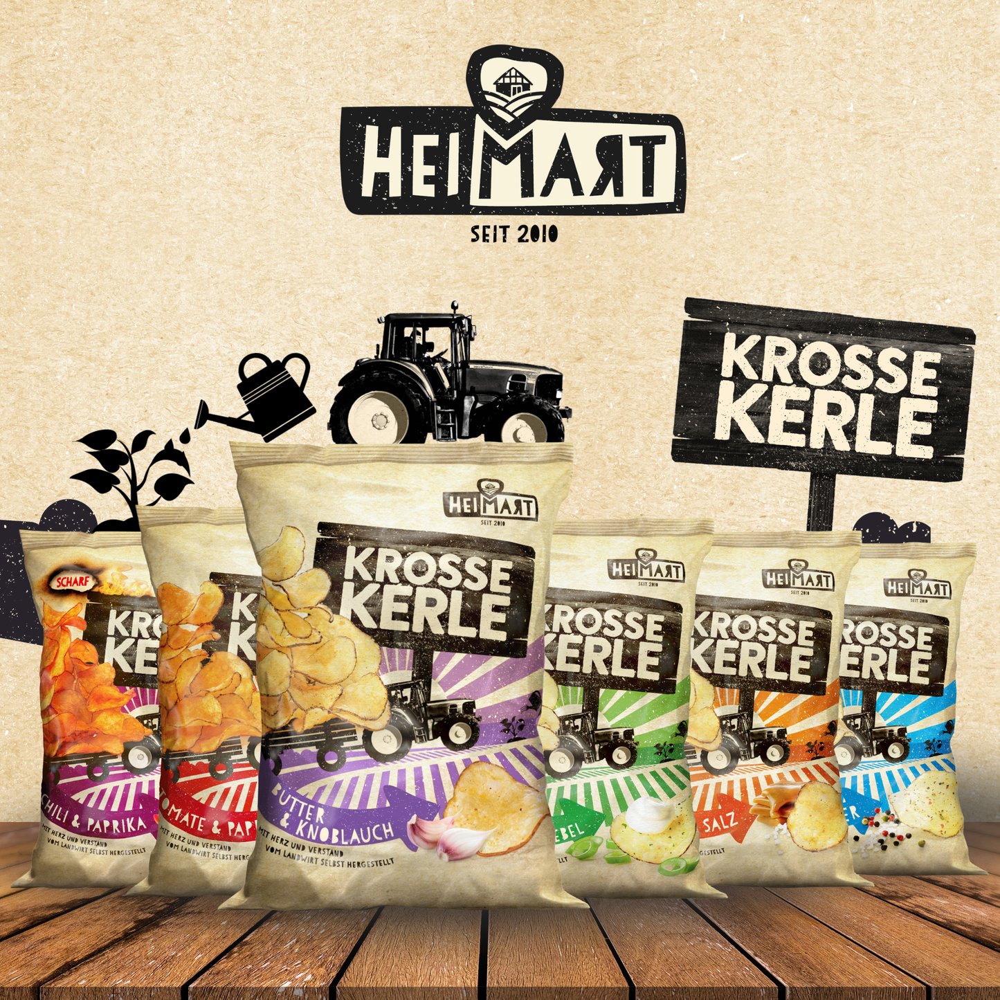 Krosse Kerle Kennlernbox 6x115g