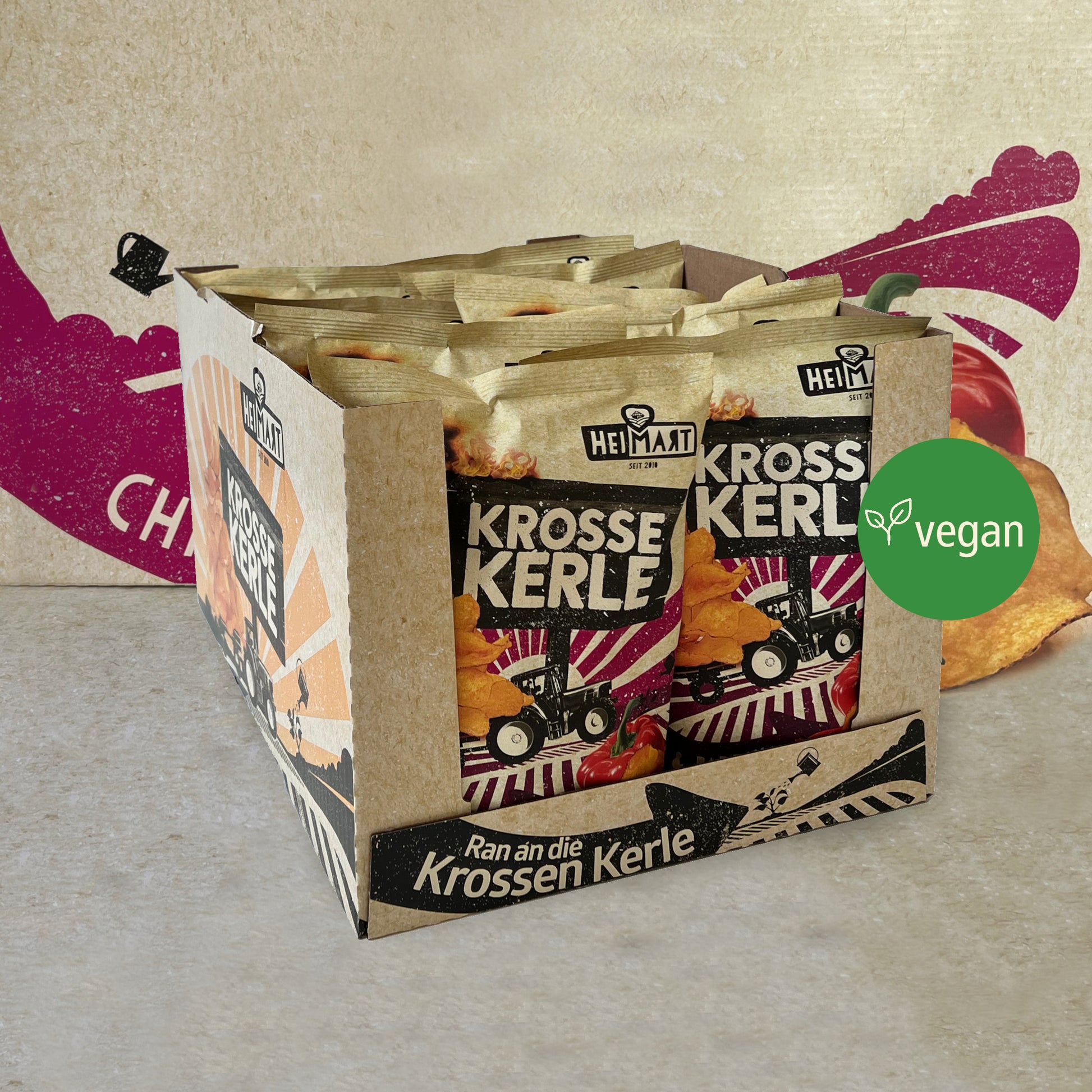 Krosse Kerle Chili & Paprika 10x115g – HeiMart & Friends